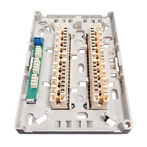 20 pair telephone cable junction box|201d 20 pair connection box.